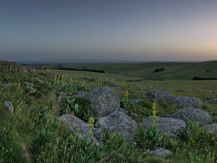 Lever de soleil au Roc du Cayla