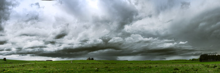 Orage proche de Lacalm