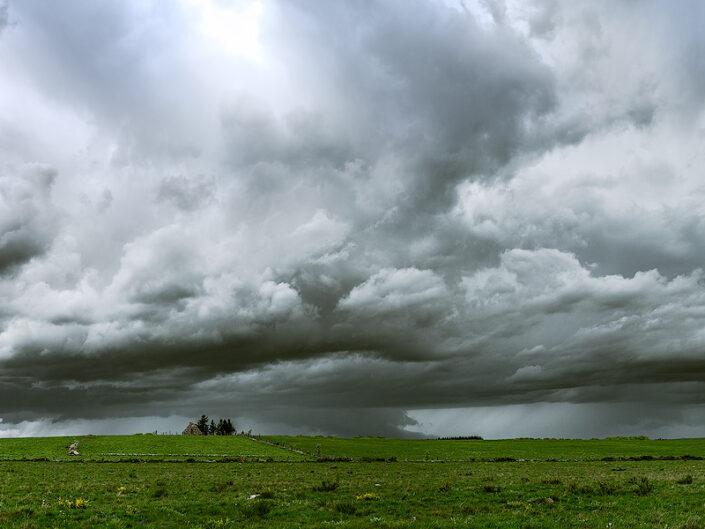 Orage proche de Lacalm