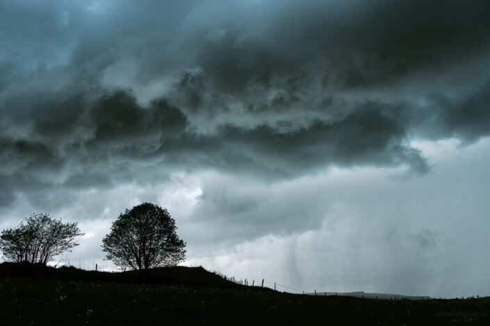 Orage proche de Lacalm