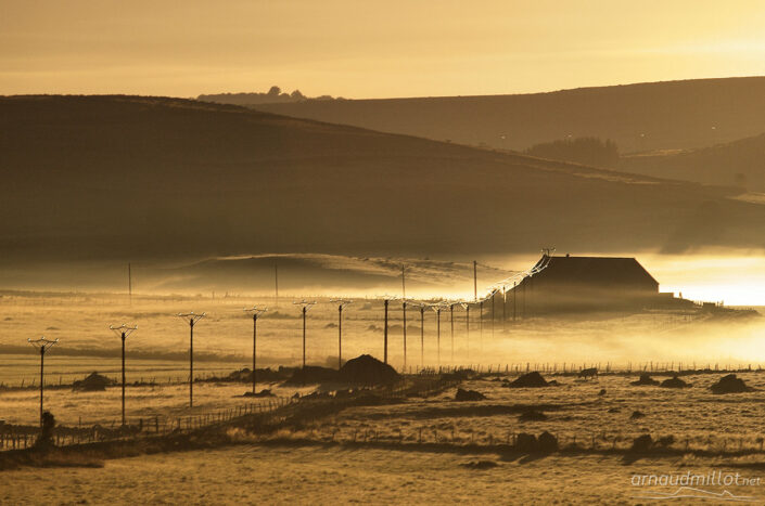 La Grange des Enfants dans la brume