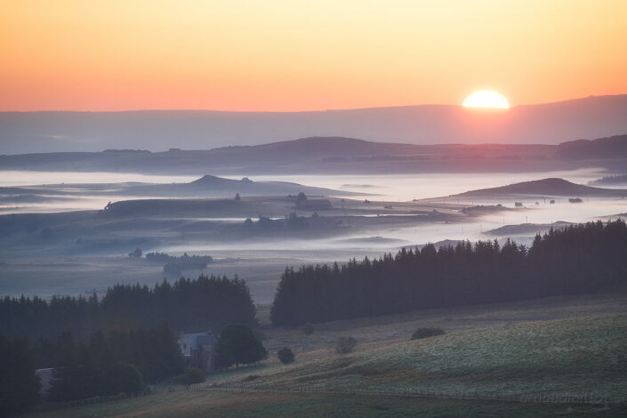 Lever de soleil depuis Montorzier