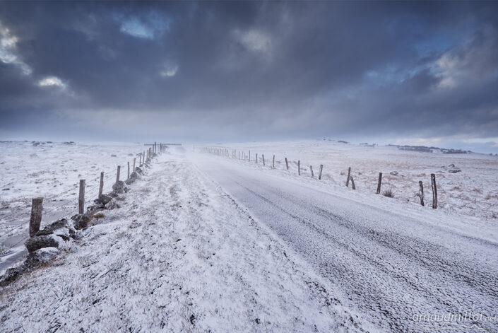 Neige de Mai sur la route de la Palle