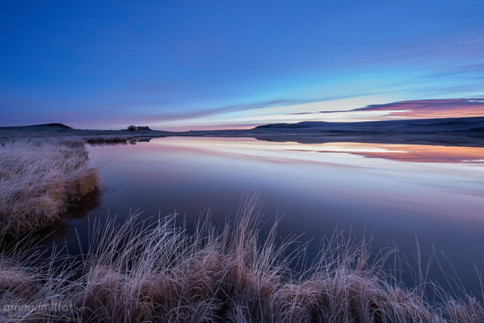 Lever de soleil au lac de Born