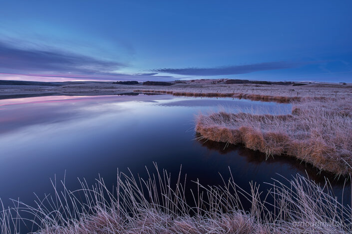 Lever de soleil au lac de Born