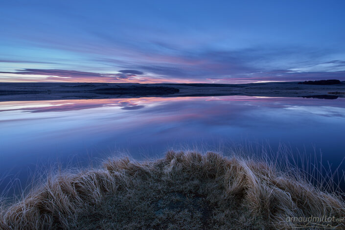 Lever de soleil au lac de Born