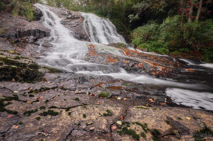 Cascade sur la boralde de Saint Chély