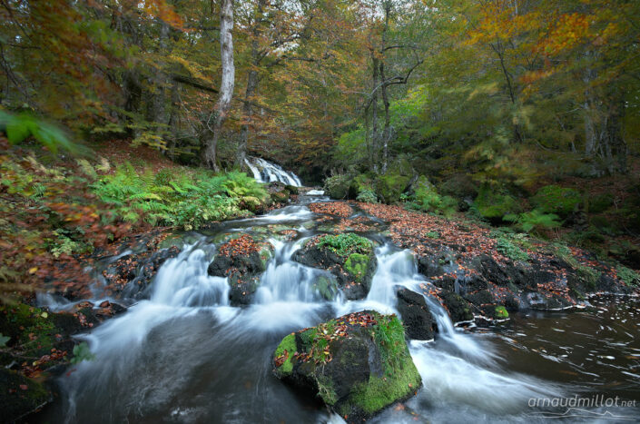 Cascade sur la boralde de Saint Chély