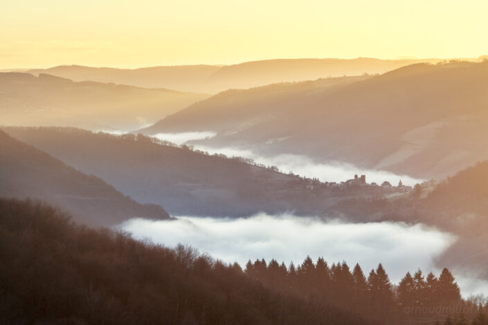 Lever de soleil près de Pomayrols
