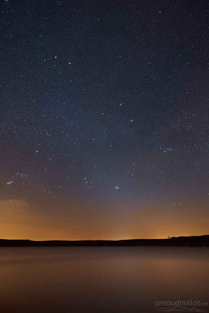 Etoiles au lac des Moines