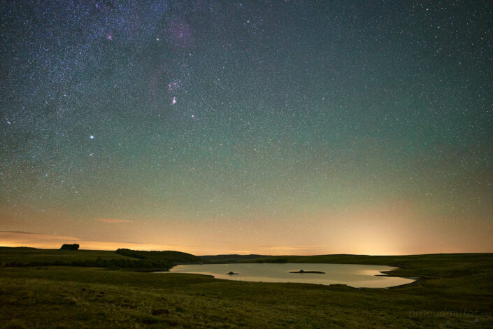 Lac des Moines et airglow
