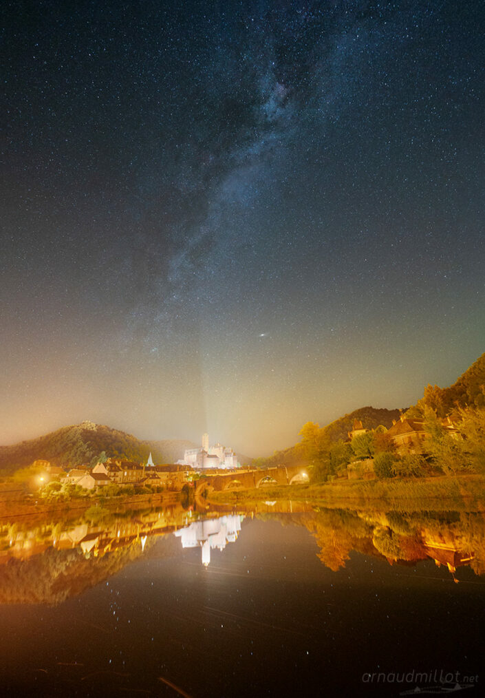 Château d'Estaing sous les étoiles
